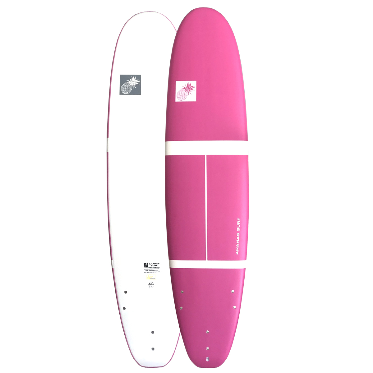 ananas surf 8'0" school softboard 2018