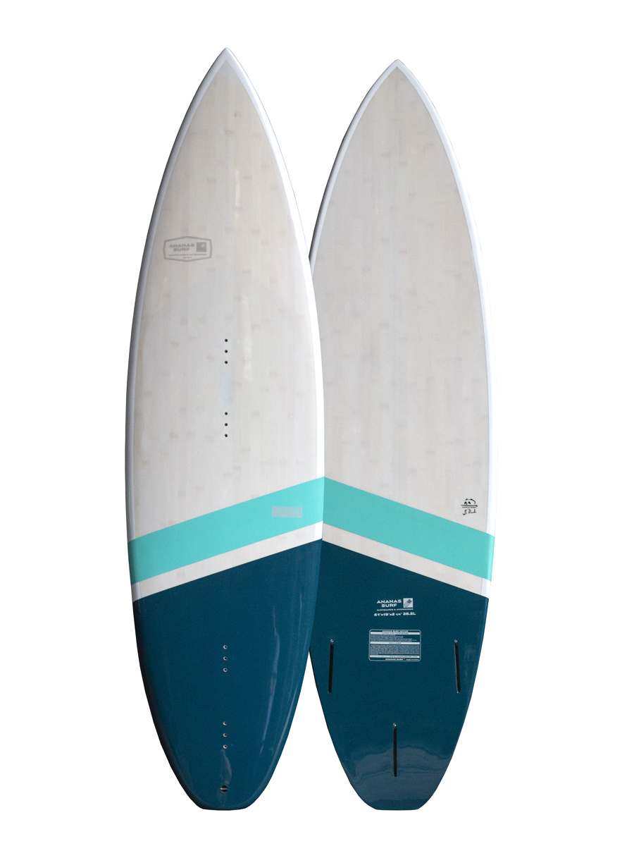 Ananas Surf Indigo kitesurfboard 6'1" 2018 green bamboo