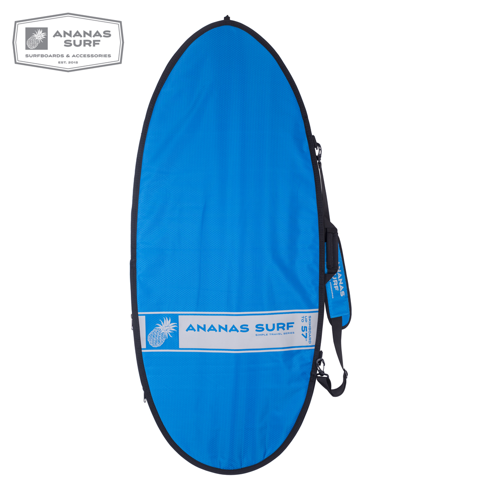 Ananas Surf Skimboard 57" Delux cover blue