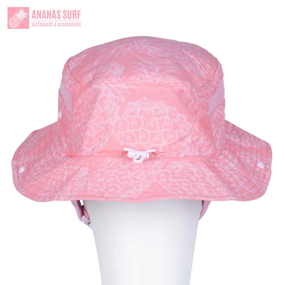 Ananas Surf Indo Hat Pink Coral Back