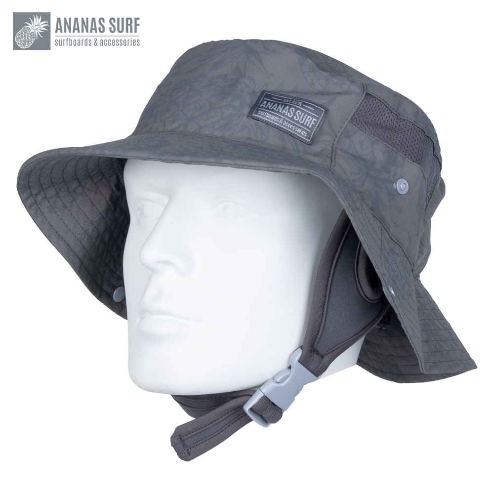 Surf hat with chin 2024 strap